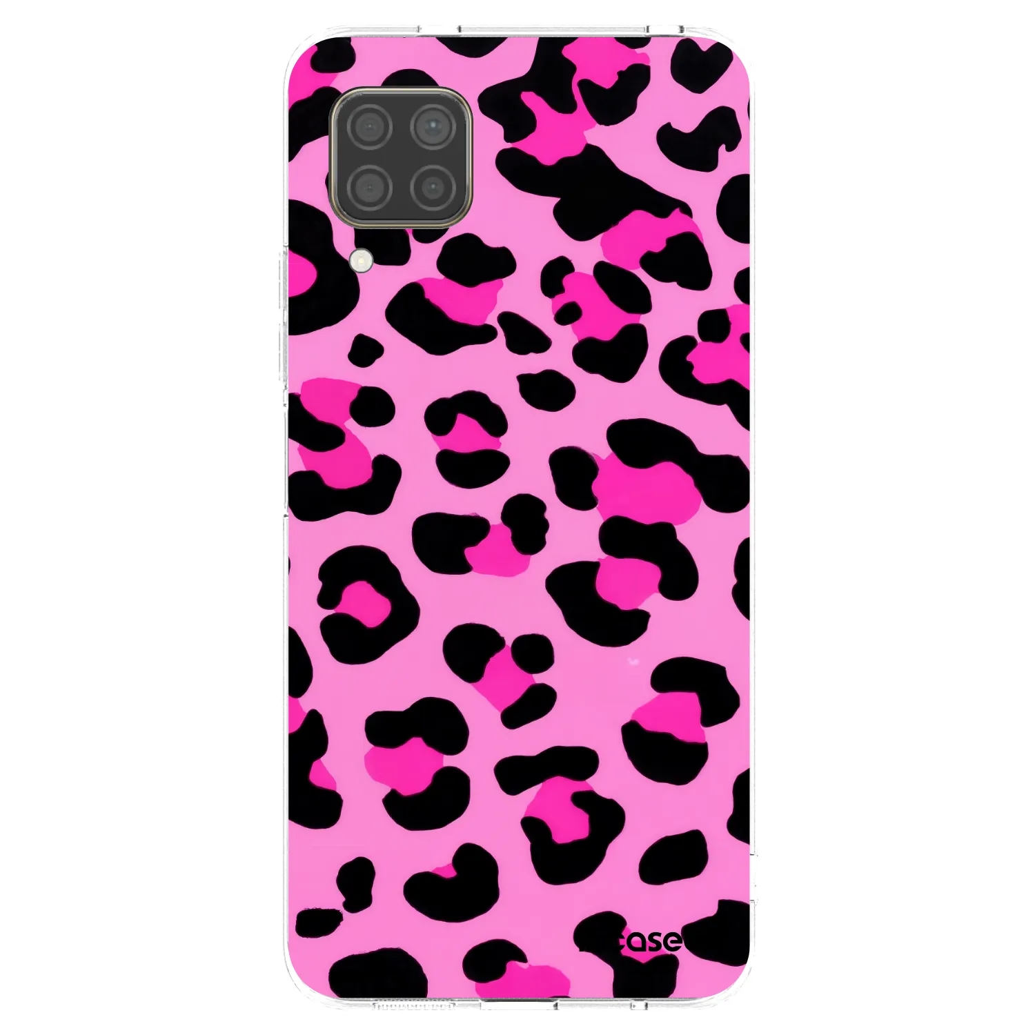 Picasee Huawei P40 Lite Hülle - Transparentes Silikon - Pink Tiger