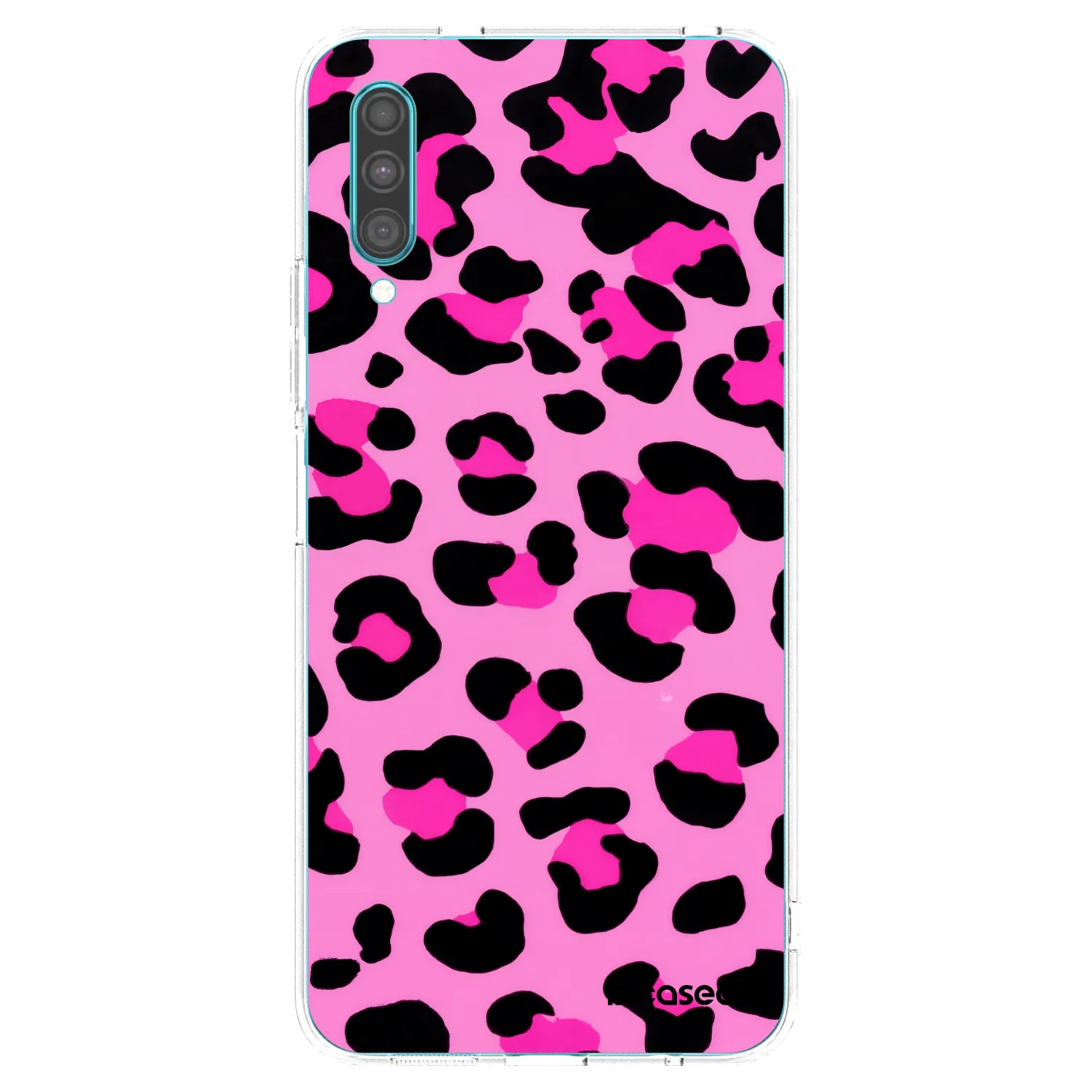 Picasee Samsung Galaxy A30s A307F Hülle - Transparentes Silikon - Pink Tiger