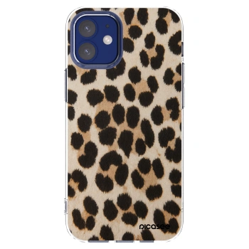 Picasee Apple iPhone 12 mini Hülle - Transparentes Silikon - Brown Tiger