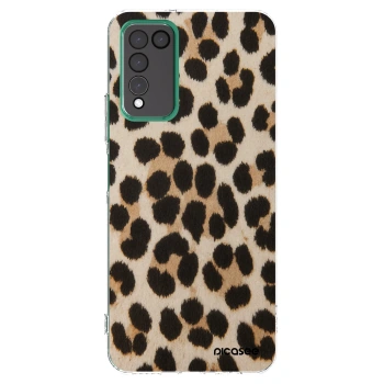 Picasee Honor 10X Lite Hülle - Transparentes Silikon - Brown Tiger