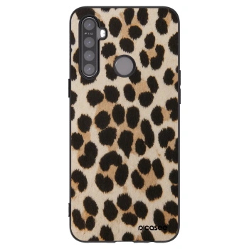 Picasee Realme 6i Hülle - Schwarzes Silikon - Brown Tiger