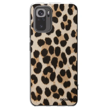 Picasee Xiaomi Redmi Note 10S Hülle - Transparentes Silikon - Brown Tiger