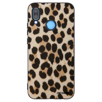 Picasee Huawei P20 Lite Hülle - Schwarzes Silikon - Brown Tiger