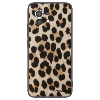 Picasee Xiaomi Mi 11 Hülle - Schwarzes Silikon - Brown Tiger