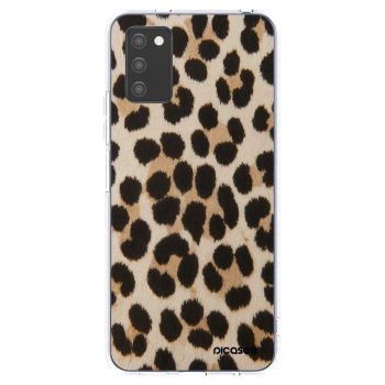 Picasee Samsung Galaxy A02s A025G Hülle - Transparentes Silikon - Brown Tiger