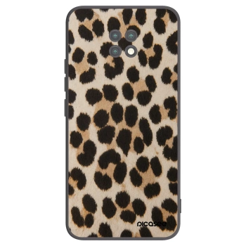 Picasee Xiaomi Redmi Note 9T Hülle - Schwarzes Silikon - Brown Tiger