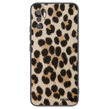 Picasee Xiaomi Poco M3 Pro 5G Hülle - Schwarzes Silikon - Brown Tiger
