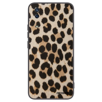 Picasee Vivo Y11s Hülle - Schwarzes Silikon - Brown Tiger