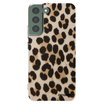 Picasee Samsung Galaxy S22+ 5G Hülle - Transparentes Silikon - Brown Tiger