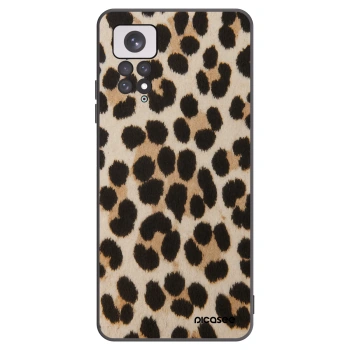 Picasee Xiaomi Redmi Note 11 Hülle - Schwarzes Silikon - Brown Tiger