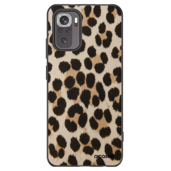Picasee Xiaomi Redmi Note 11S 4G Hülle - Schwarzes Silikon - Brown Tiger