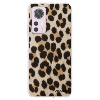Picasee Xiaomi 12 Hülle - Transparentes Silikon - Brown Tiger