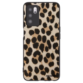Picasee OPPO A16s Hülle - Schwarzes Silikon - Brown Tiger