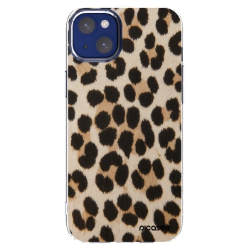 Picasee Apple iPhone 14 Plus Hülle - Transparentes Silikon - Brown Tiger