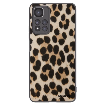 Picasee Xiaomi Redmi Note 11 Pro+ 5G Hülle - Schwarzes Silikon - Brown Tiger