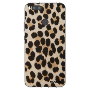 Picasee Xiaomi Redmi A1 Hülle - Transparentes Silikon - Brown Tiger