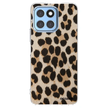 Picasee Honor X8 5G Hülle - Transparentes Silikon - Brown Tiger