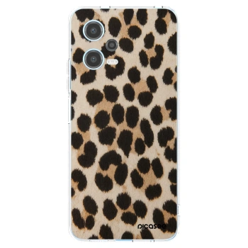 Picasee Xiaomi Redmi Note 12 5G Hülle - Transparentes Silikon - Brown Tiger