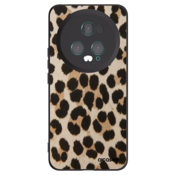 Picasee Honor Magic5 Pro Hülle - Schwarzes Silikon - Brown Tiger