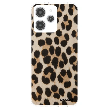 Picasee Xiaomi Redmi 12 4G Hülle - Transparentes Silikon - Brown Tiger