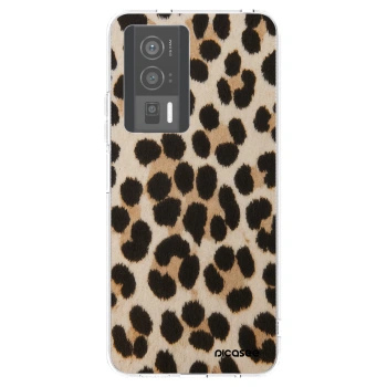 Picasee Xiaomi Poco F5 Pro 5G Hülle - Transparentes Silikon - Brown Tiger