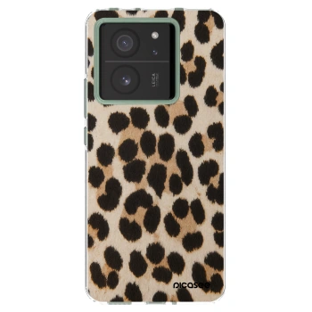Picasee Xiaomi 13T Pro Hülle - Transparentes Silikon - Brown Tiger