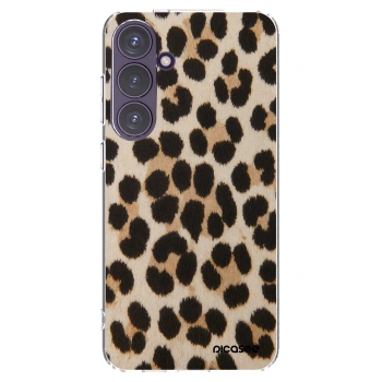 Picasee Samsung Galaxy S24+ S926B 5G Hülle - Transparentes Silikon - Brown Tiger