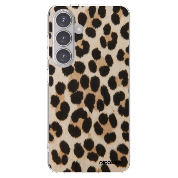 Picasee Samsung Galaxy S24 S921B 5G Hülle - Transparentes Silikon - Brown Tiger