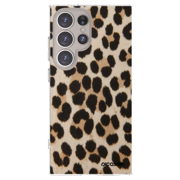Picasee Samsung Galaxy S24 Ultra S928B 5G Hülle - Transparentes Silikon - Brown Tiger