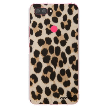 Picasee Xiaomi Mi 8 Lite Hülle - Transparentes Silikon - Brown Tiger