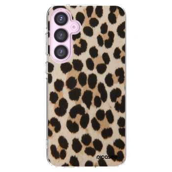 Picasee Samsung Galaxy A55 5G A556B Hülle - Transparentes Silikon - Brown Tiger