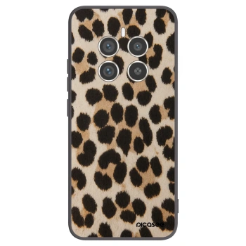 Picasee Realme 12 Pro 5G Hülle - Schwarzes Silikon - Brown Tiger