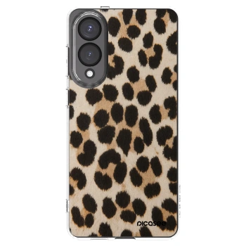 Picasee Samsung Galaxy S25 Edge 5G Hülle - Transparentes Silikon - Brown Tiger