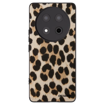 Picasee Honor Magic7 Lite 5G Hülle - Schwarzes Silikon - Brown Tiger