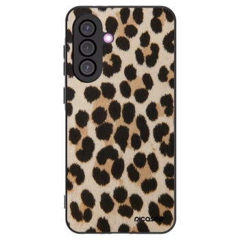 Picasee Samsung Galaxy A56 5G A566B Hülle - Schwarzes Silikon - Brown Tiger