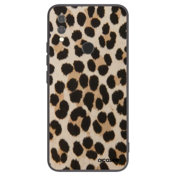 Picasee Xiaomi Redmi Note 7 Hülle - Schwarzes Silikon - Brown Tiger