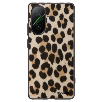 Picasee Xiaomi Poco F7 5G Hülle - Schwarzes Silikon - Brown Tiger