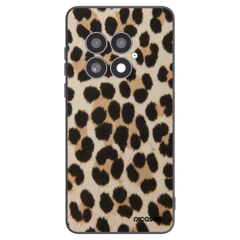 Picasee OnePlus 13 5G Hülle - Schwarzes Silikon - Brown Tiger