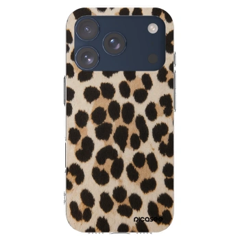 Picasee Apple iPhone 17 Pro Hülle - Transparentes Silikon - Brown Tiger