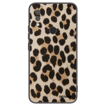 Picasee Xiaomi Redmi 7 Hülle - Schwarzes Silikon - Brown Tiger