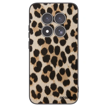 Picasee Xiaomi Redmi Note 15 Pro 4G Hülle - Schwarzes Silikon - Brown Tiger