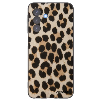 Picasee Samsung Galaxy A17 5G Hülle - Schwarzes Silikon - Brown Tiger