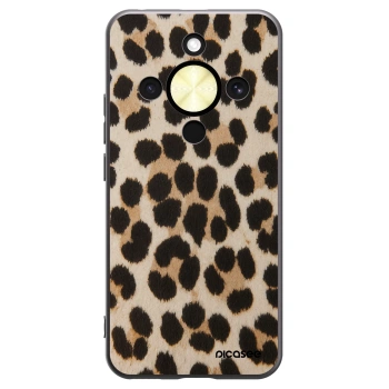 Picasee Honor Magic8 Lite 5G Hülle - Schwarzes Silikon - Brown Tiger