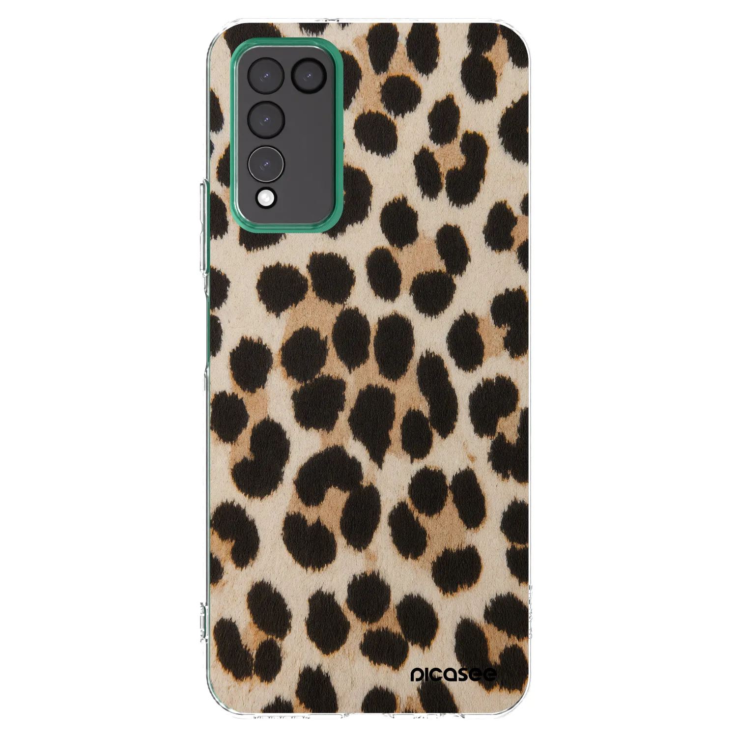 Picasee Honor 10X Lite Hülle - Transparentes Silikon - Brown Tiger