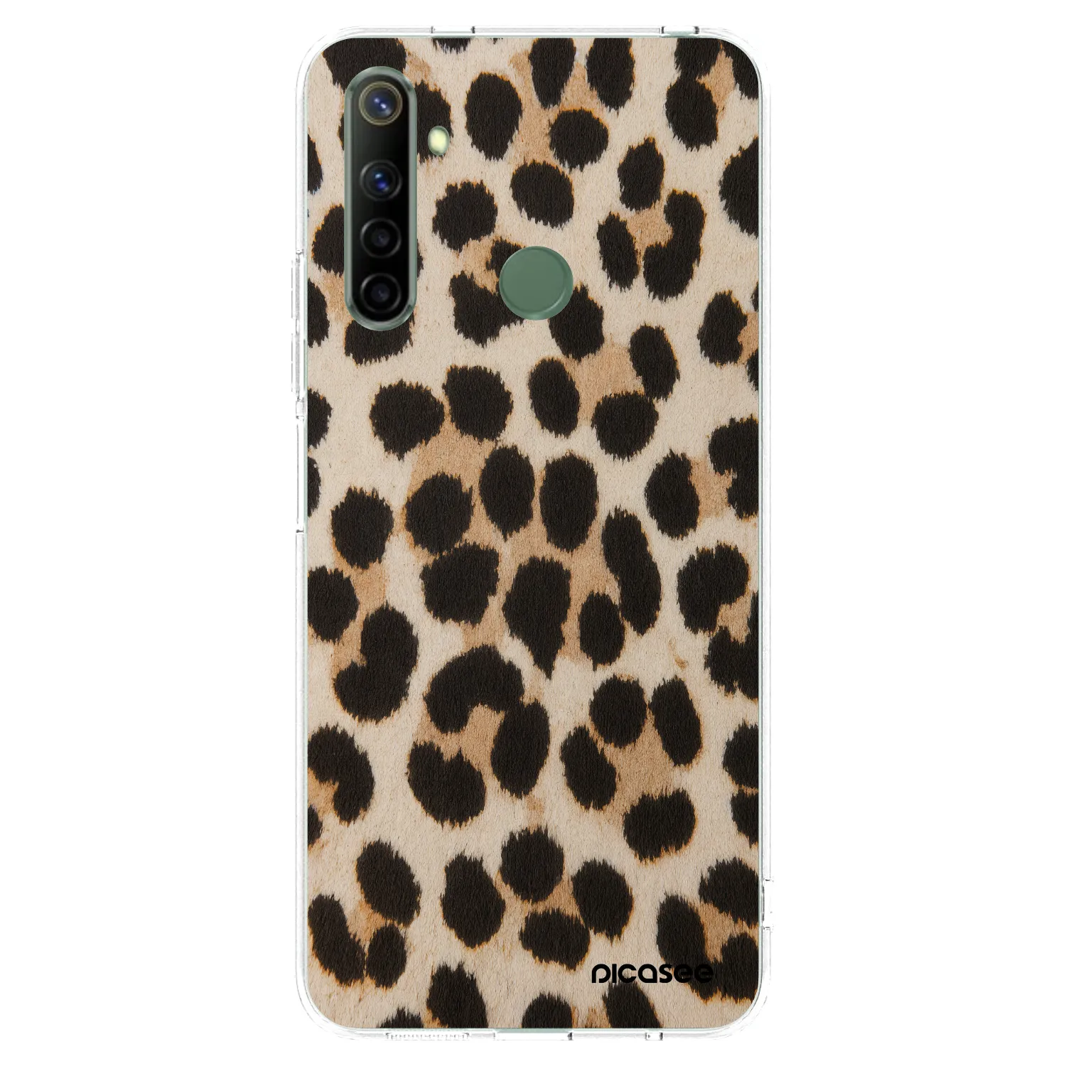 Picasee Realme 6i Hülle - Transparentes Silikon - Brown Tiger