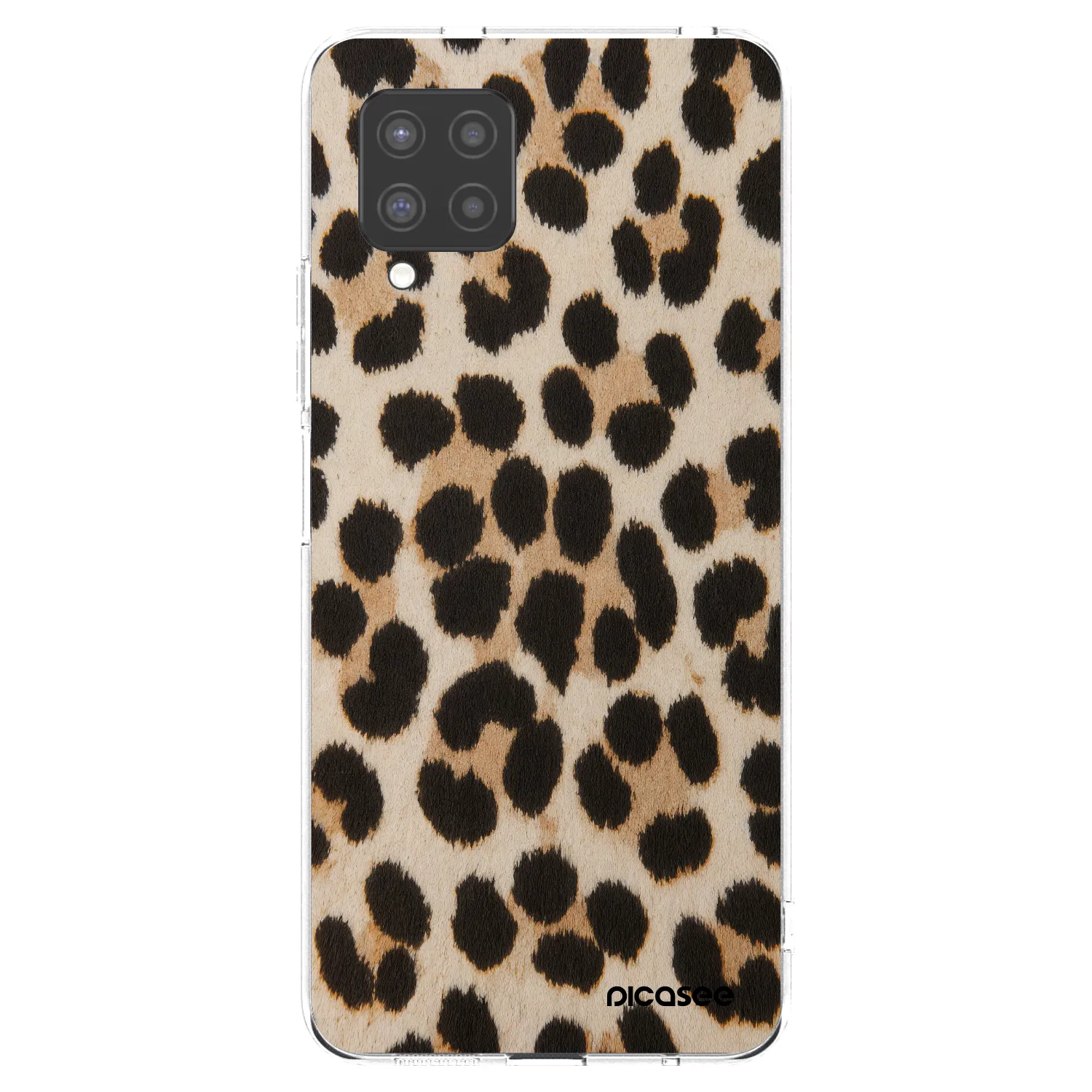 Picasee Samsung Galaxy A42 A426B Hülle - Transparentes Silikon - Brown Tiger