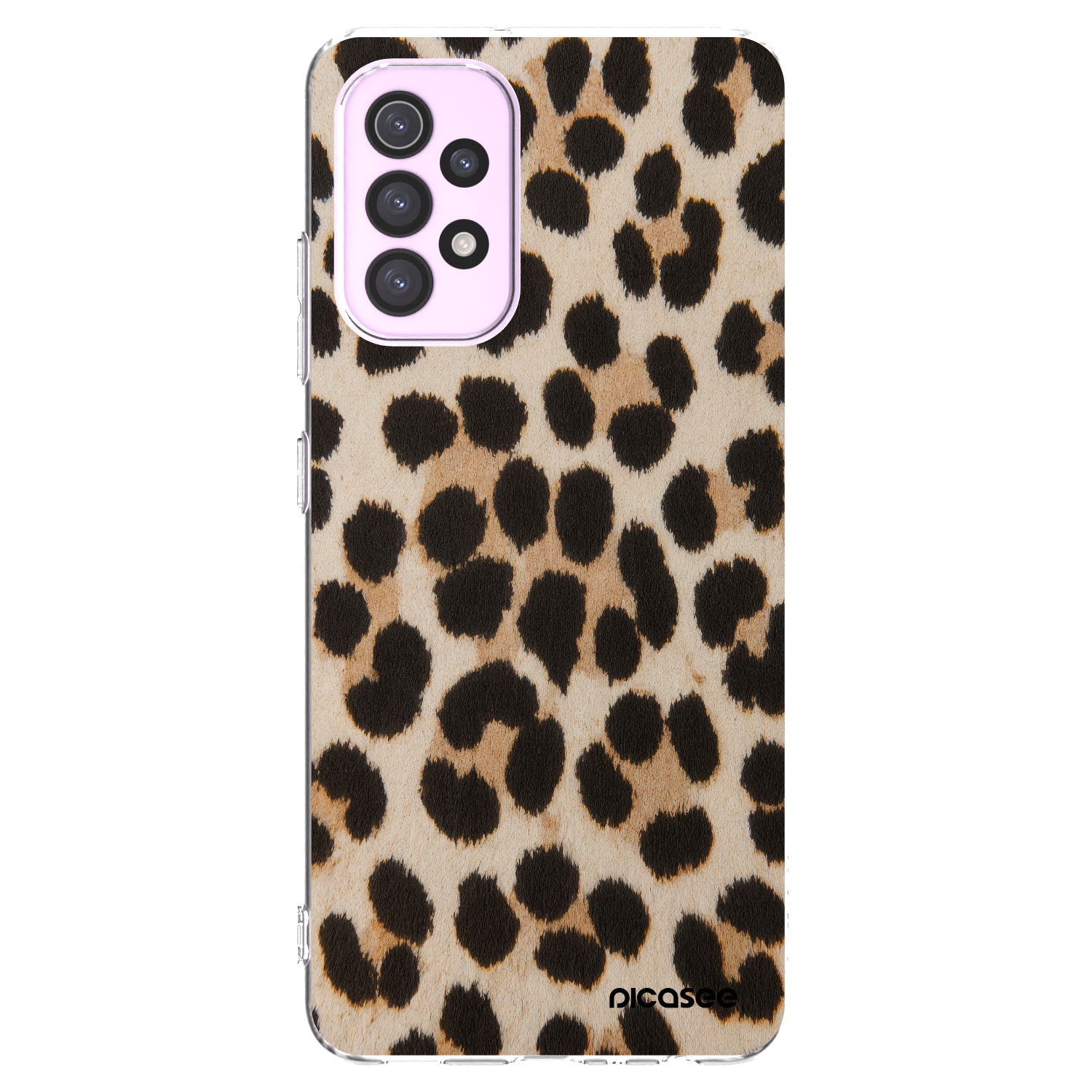 Picasee Samsung Galaxy A32 5G A326B Hülle - Transparentes Silikon - Brown Tiger