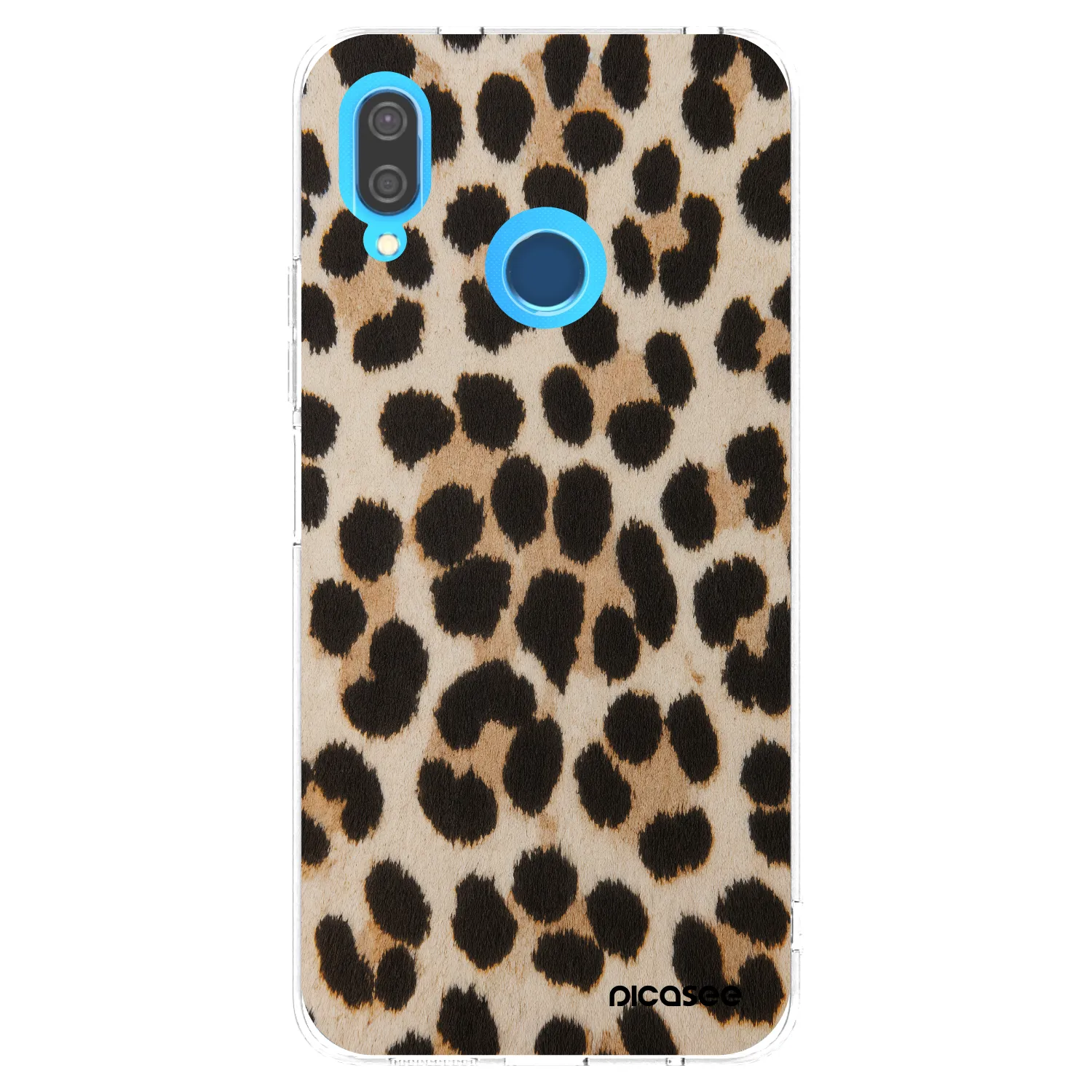 Picasee Huawei P20 Lite Hülle - Transparentes Silikon - Brown Tiger