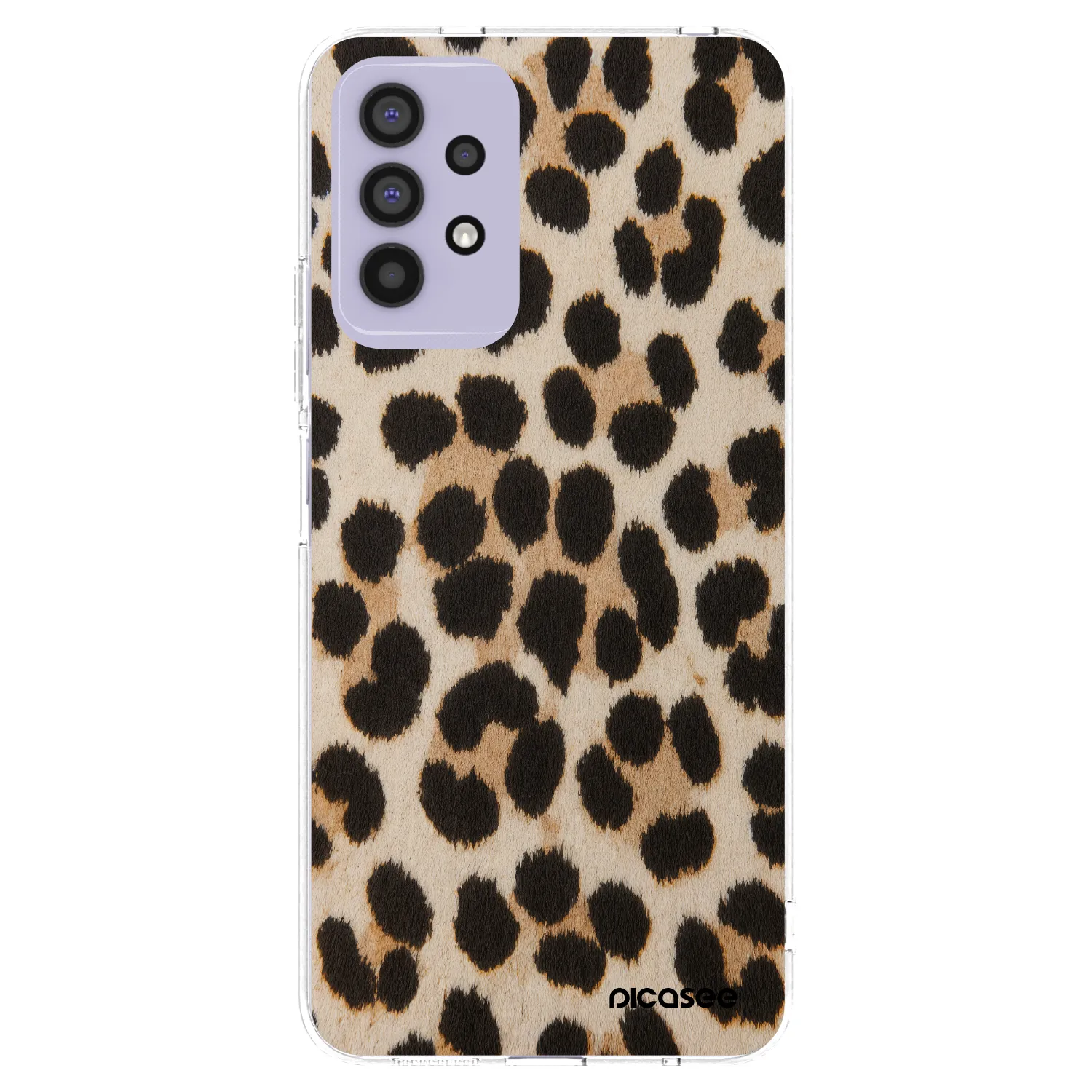 Picasee Samsung Galaxy A32 4G SM-A325F Hülle - Transparentes Silikon - Brown Tiger