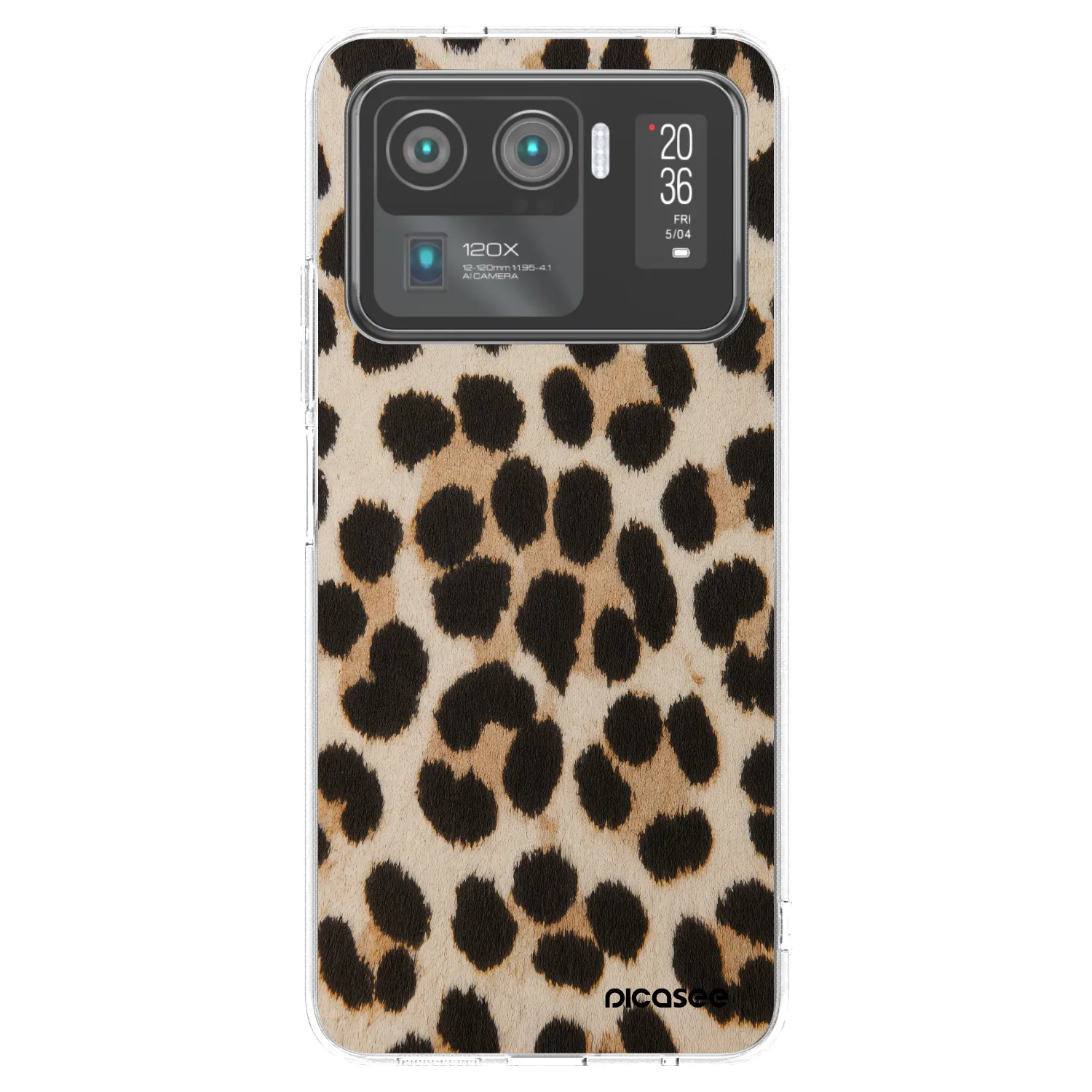 Picasee Xiaomi Mi 11 Ultra Hülle - Transparentes Silikon - Brown Tiger